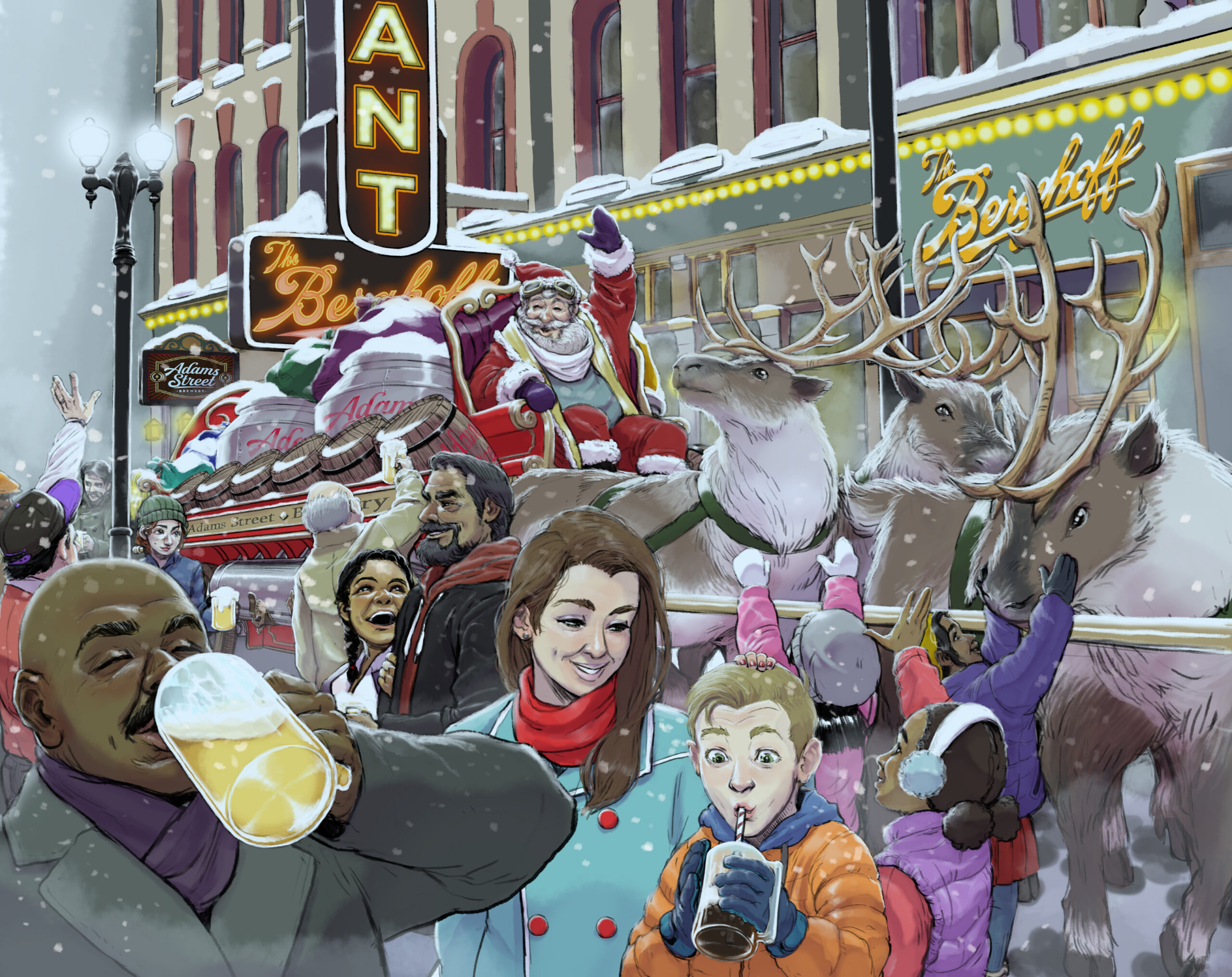 Santa Illustration