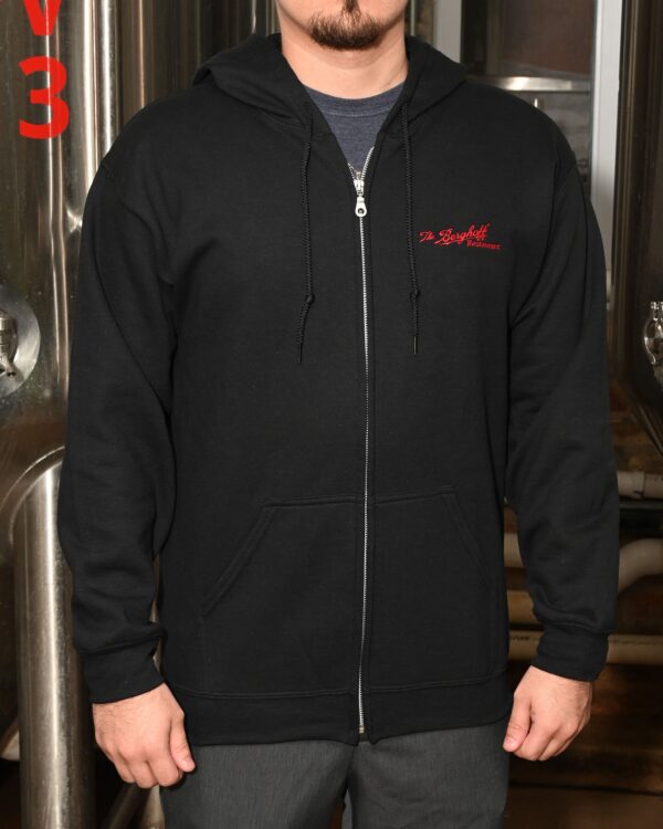 Berghoff Zip-up Hoodie (Black)